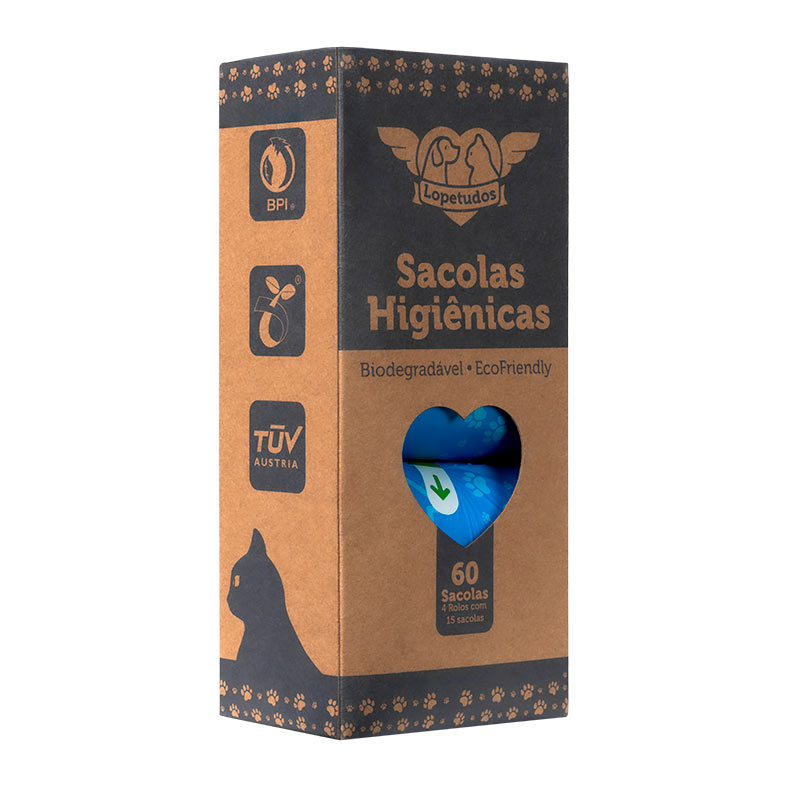 Sacolas Higiênicas Reforçadas Lopetudos, Com 4 Rolos, LP-SH-C4R - miniatura 6
