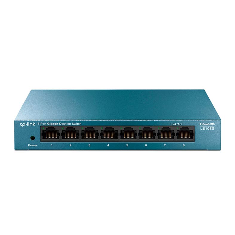 Switch TP-Link 8 Portas 10/100/1000Mbps, LS108G - imagem 1