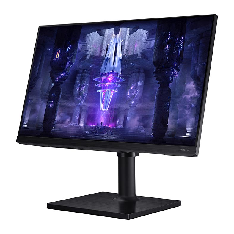 Monitor Gamer Samsung Odyssey G30, 24 Pol VA, FHD, 1ms, 144Hz, FreeSync, HDMI/DP, LS24BG300ELMZD - miniatura 3
