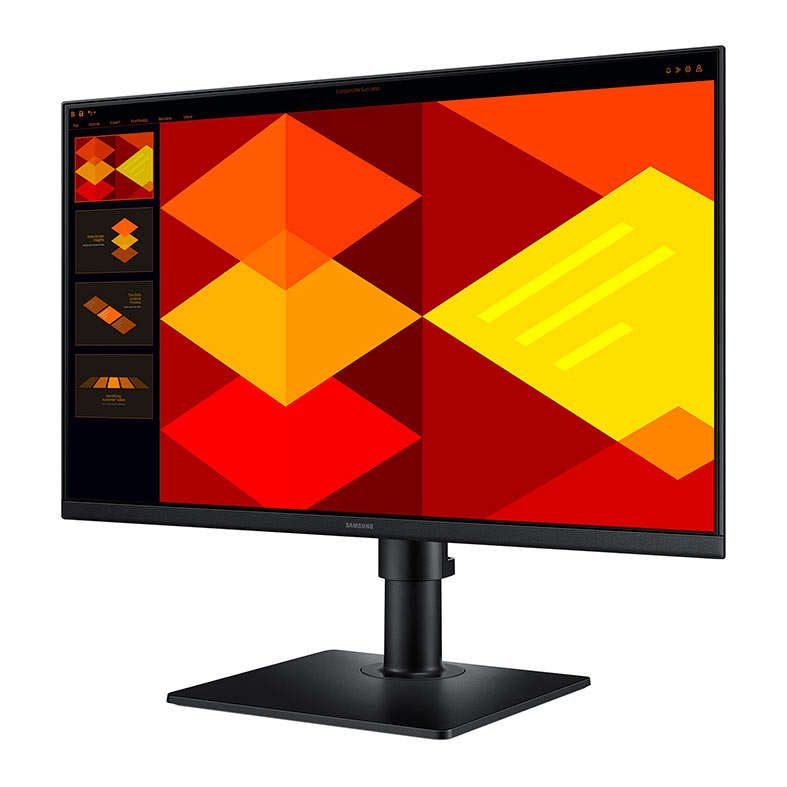 Monitor Gamer Samsung Essential S4, 24 Pol, IPS, FHD, 100Hz, HDMI/DP, LS24D400GALMZD - miniatura 4