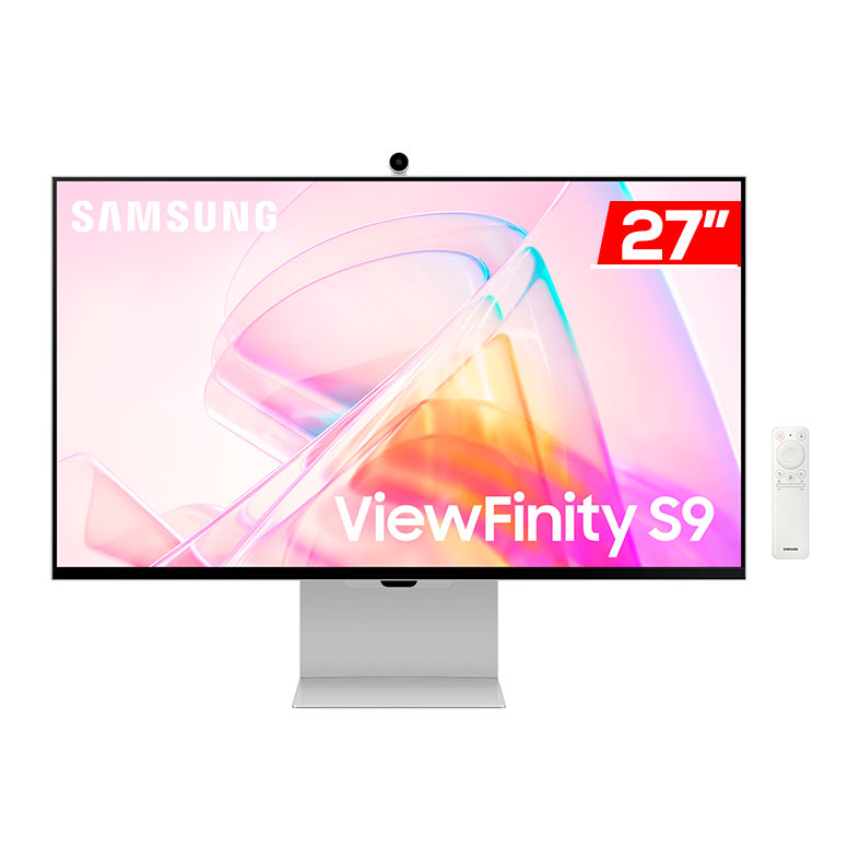 Monitor Samsung ViewFinity S9, 27 Pol, IPS, 5K, 5ms, 60Hz, Mini DisplayPort, LS27C900PALXZD - imagem 1