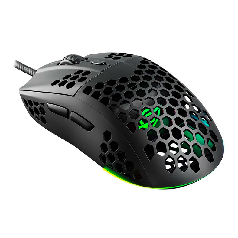 Mouse Gamer Solid Gear Aero 60, RGB, 16000DPI, 6 Botoes, Preto, M-100 - miniatura 4