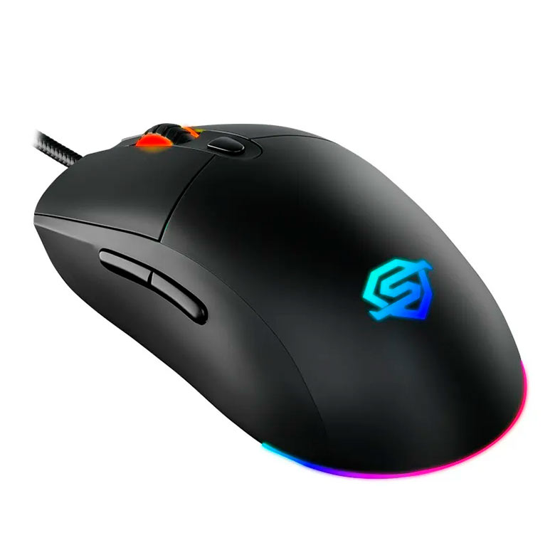 Mouse Gamer Solid Gear Steel Pro, RGB, 12000DPI, 6 Botoes, Preto, M-200-BK - miniatura 4