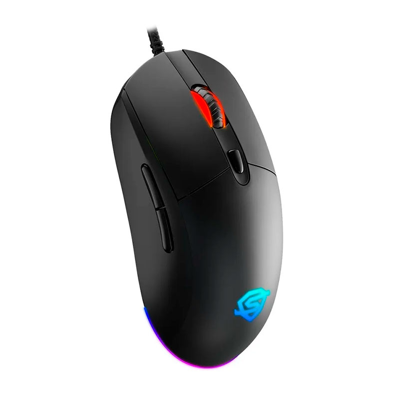 Mouse Gamer Solid Gear Steel Pro, RGB, 12000DPI, 6 Botoes, Preto, M-200-BK - miniatura 3