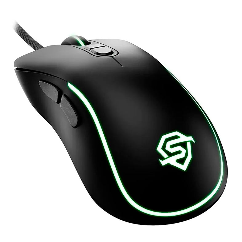Mouse Gamer Solid Gear Chromium, RGB, 10000DPI, 6 Botoes, Preto, M-300 - miniatura 4