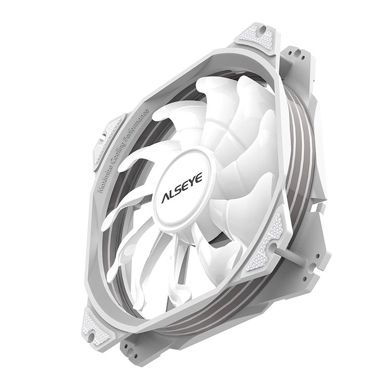 Water Cooler Alseye Max M120, ARGB, 120mm, Branco, M120-WHITE - miniatura 9