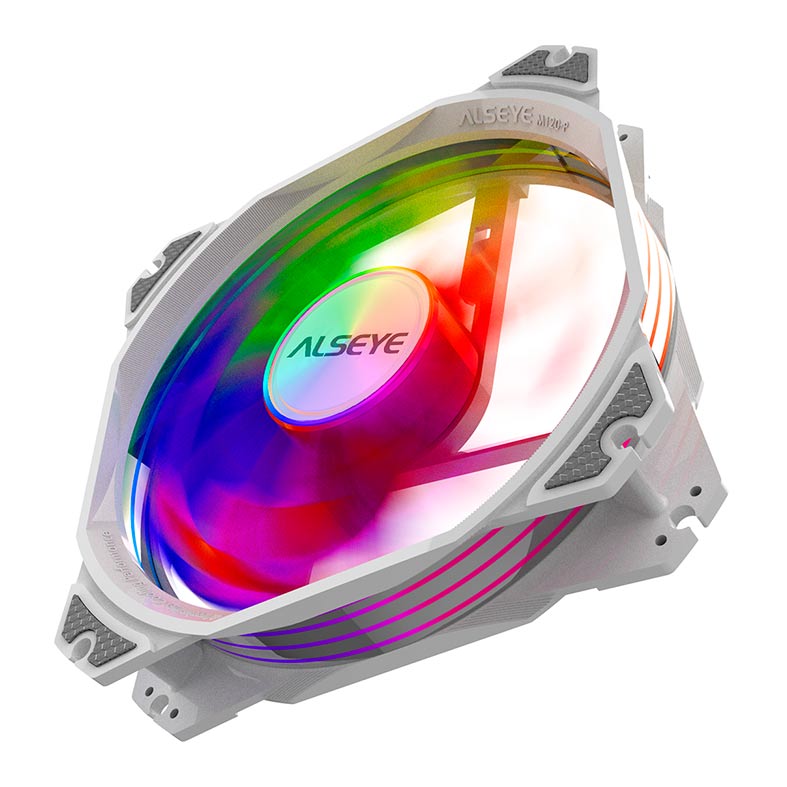 Water Cooler Alseye Max M240, RGB,240mm, Branco, M240-WHITE - miniatura 8