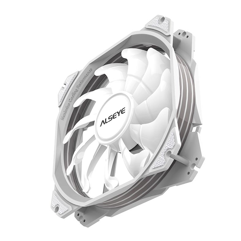 Water Cooler Alseye Max M240, RGB,240mm, Branco, M240-WHITE - miniatura 9