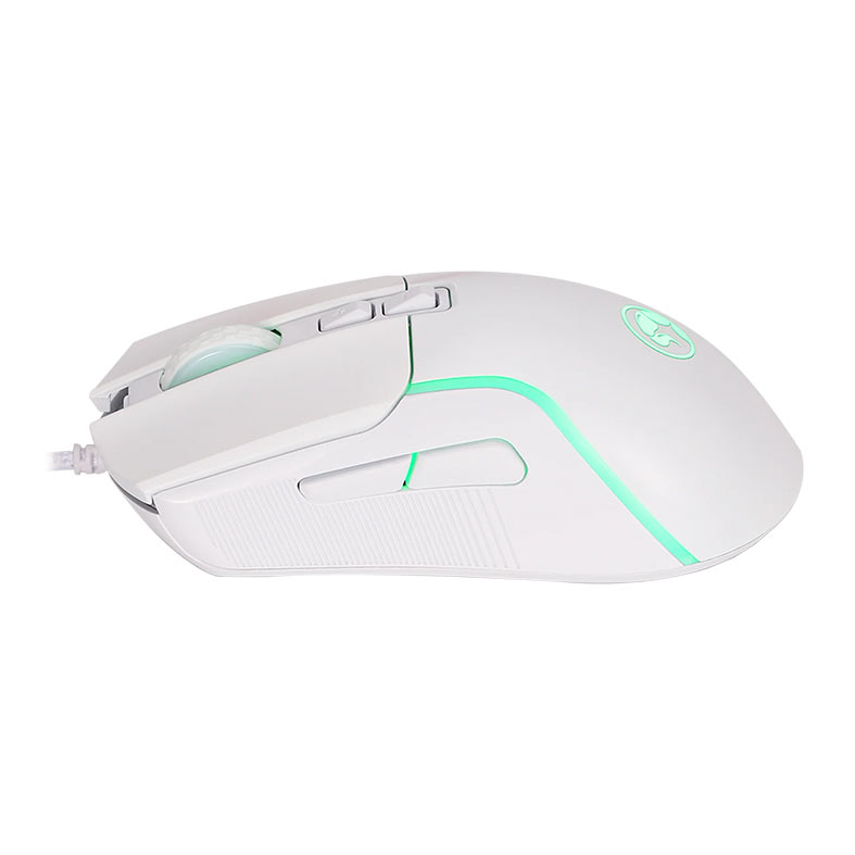 PRE VENDA - Mouse Gamer Marvo M292, RGB, 8000DPI, 7 Botoes, Branco, M292-WH - miniatura 5