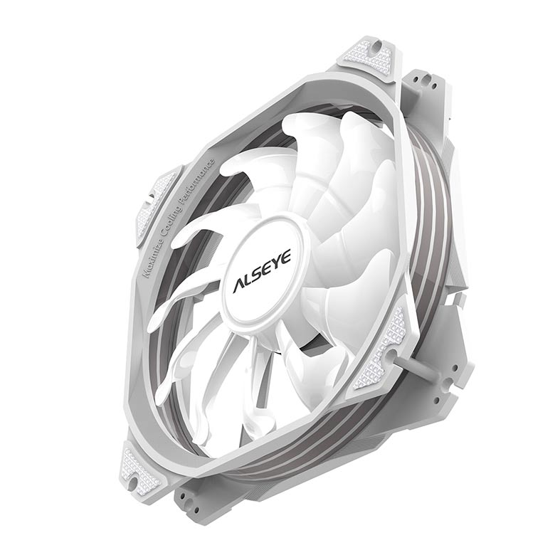 Water Cooler Alseye Max M360 ARGB White 360mm, M360-WHITE - miniatura 8