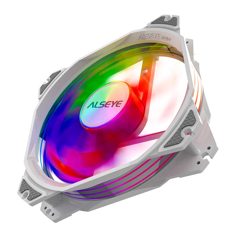 Water Cooler Alseye Max M360 ARGB White 360mm, M360-WHITE - miniatura 7