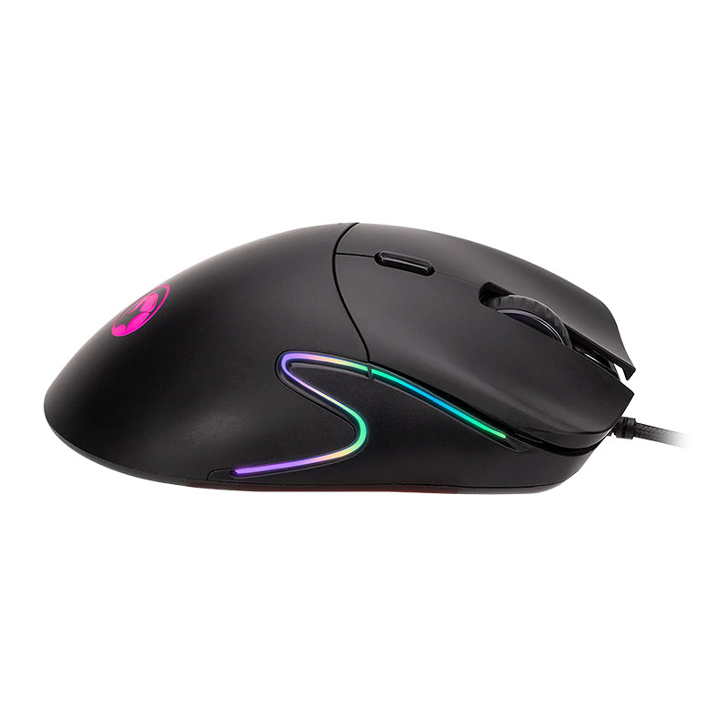 Mouse Gamer Marvo M528, RGB, 12800DPI, 6 Botoes, Preto, M528 - miniatura 6