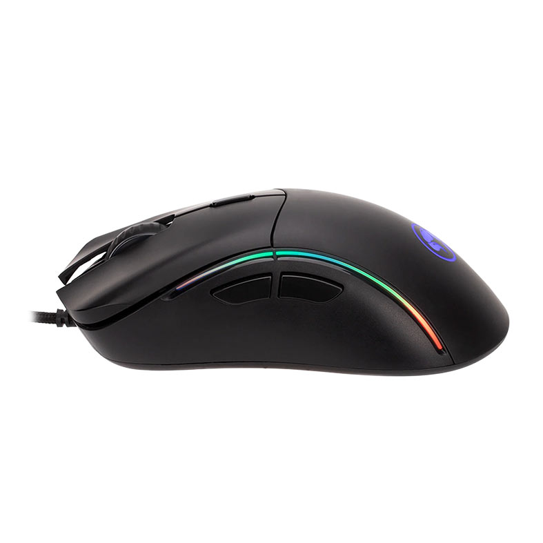 Mouse Gamer Marvo M528, RGB, 12800DPI, 6 Botoes, Preto, M528 - miniatura 7