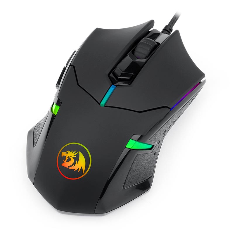 Mouse Gamer Redragon Centrophorus 2 RGB 7200DPI, M601-RGB - miniatura 4