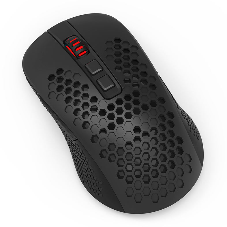 Mouse Redragon Hana, RGB, 7200DPI, 7 Botoes, Wireless, Preto, M694-RGB - miniatura 8