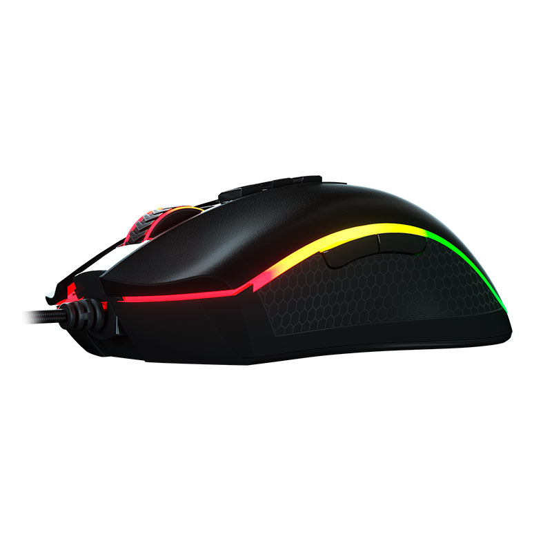 Mouse Gamer Redragon King Cobra 2, RGB, 24000DPI, 8 Botoes, Preto, M711-FPS-1 - miniatura 6