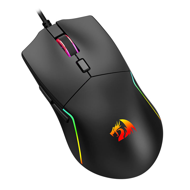 Mouse Gamer Redragon Naga M730, RGB, 10000DPI, 6 Botoes, Preto, M730-RGB - miniatura 3