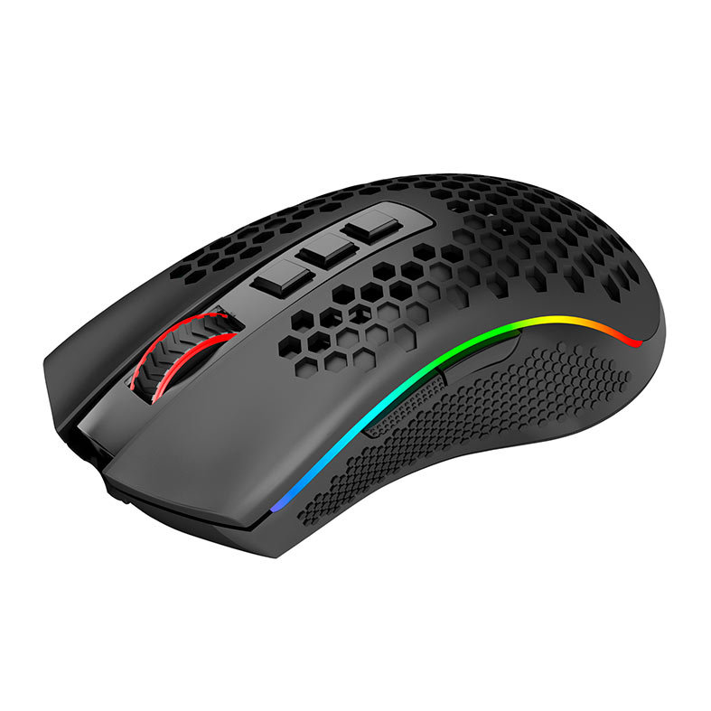 Mouse Gamer Redragon Storm Pro, RGB, Wireless, 16000Dpi, 8 Botoes, Preto, M808-KS - miniatura 4
