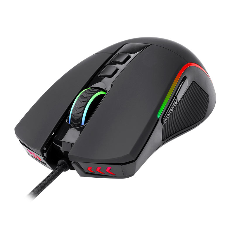 Mouse Gamer Redragon Plank , RGB, 16000DPI, 9 Botoes, USB, Preto, M812-RGB - miniatura 8