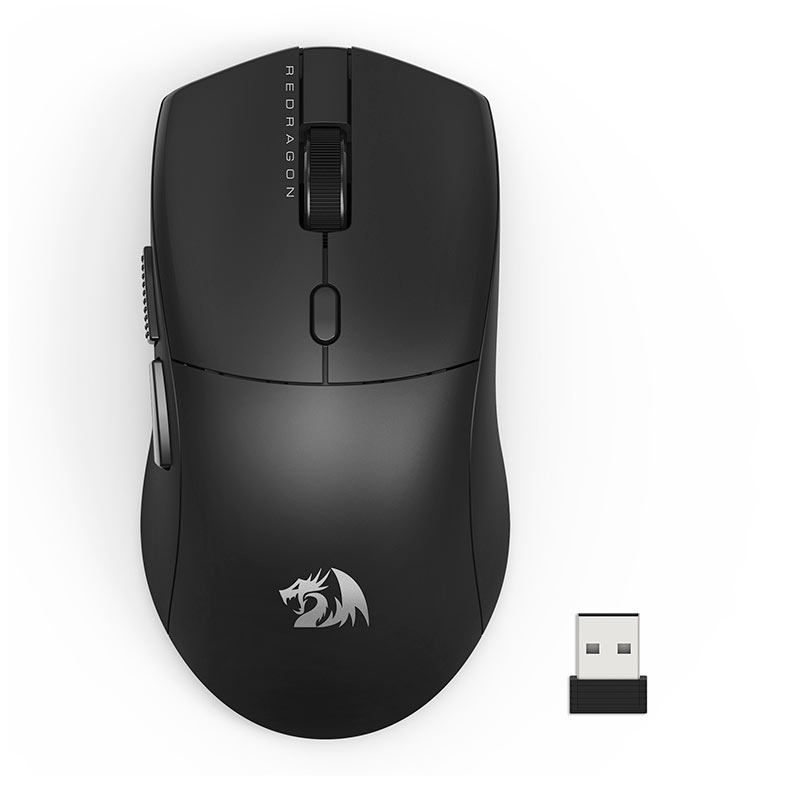 Mouse Gamer Redragon Neva Standard, 12000DPI, 6 Botoes, Wireless, Preto, M815-STD - miniatura 3