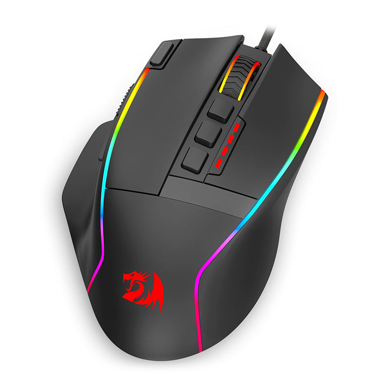 Mouse Gamer Redragon Swain V2, RGB, 26000DPI, 9 Botoes, Preto, M915-RGB-V2 - miniatura 3