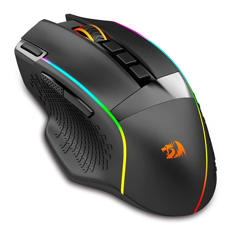 Mouse Gamer Redragon Enlightment, RGB, 26000DPI, 9 Botoes, Preto, M991-RGB - miniatura 3