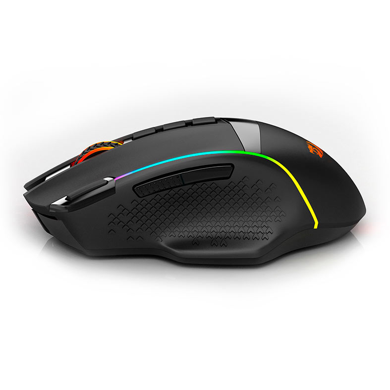 Mouse Gamer Redragon Enlightment, RGB, 26000DPI, 9 Botoes, Preto, M991-RGB - miniatura 7