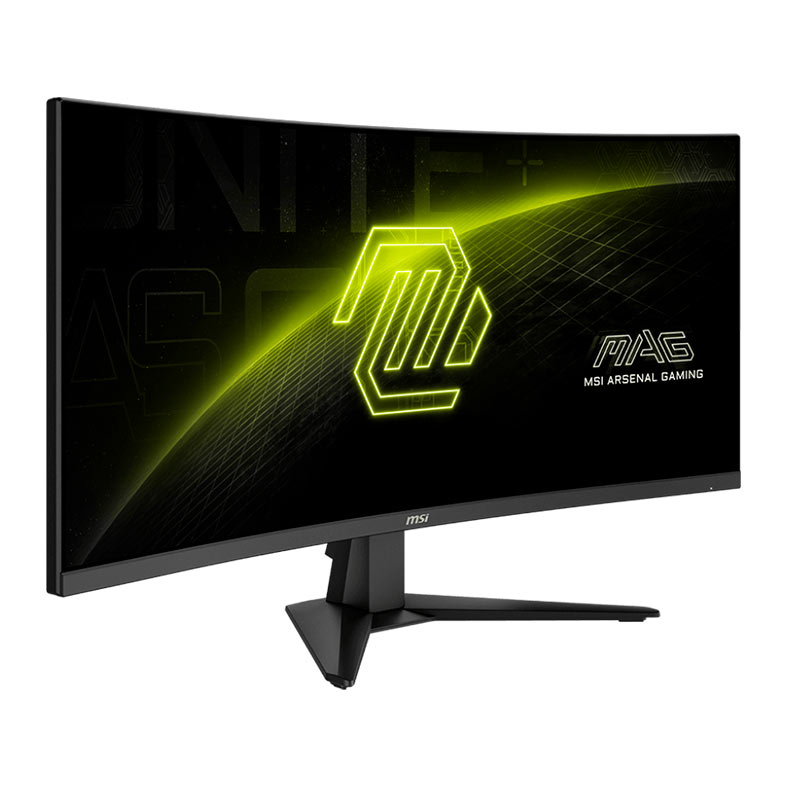 Monitor Gamer MSI MAG 346CQ, 34 Pol, Curvo, VA, UWQHD, 1ms, 180Hz, Adaptive-Sync, HDMI/DP, MAG-346CQ - miniatura 3