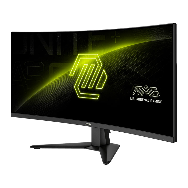 Monitor Gamer MSI MAG 346CQ, 34 Pol, Curvo, VA, UWQHD, 1ms, 180Hz, Adaptive-Sync, HDMI/DP, MAG-346CQ - miniatura 4