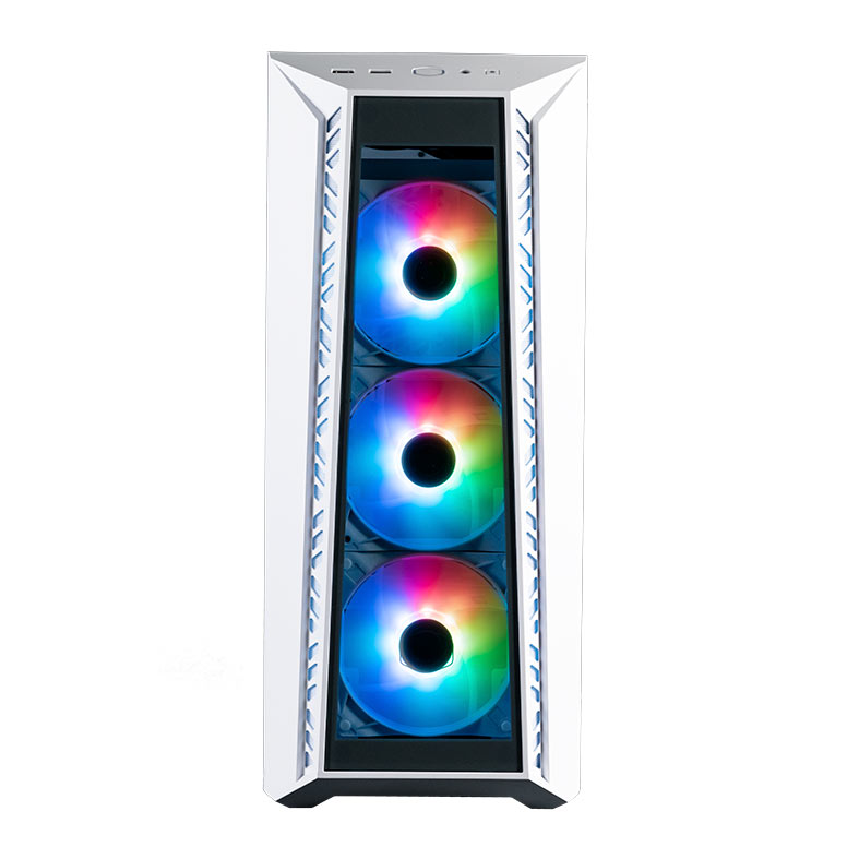 Gabinete Gamer Cooler Master Masterbox 520, ARGB, Lateral de Vidro, 4 Fans, Branco, MB520-WGNN-S01 - miniatura 6