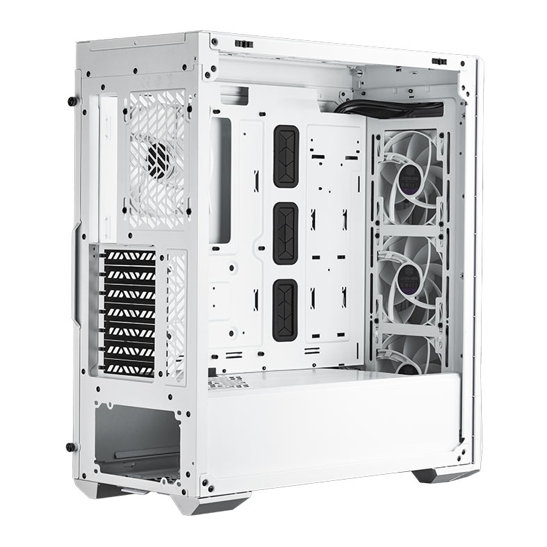 Gabinete Gamer Cooler Master Masterbox 520, ARGB, Lateral de Vidro, 4 Fans, Branco, MB520-WGNN-S01 - miniatura 10