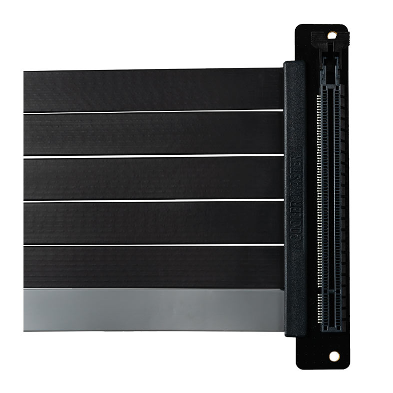 Cabo Riser Cooler Master V2, PCIe 4.0 x16, 200mm, Preto, MCA-U002R-KPCI40-200 - miniatura 3