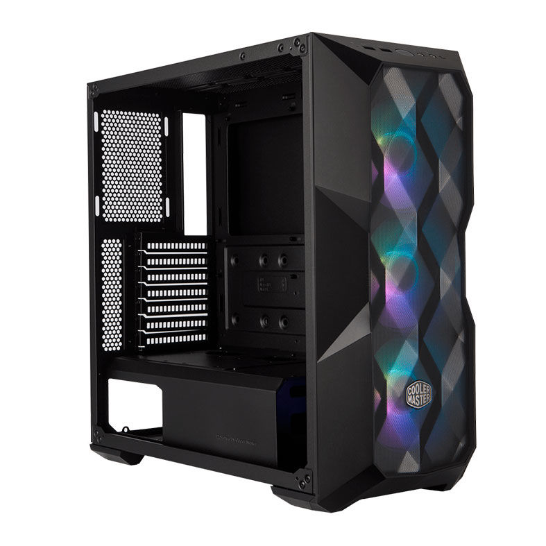 Gabinete Cooler Master Masterbox TD500 Mesh ARGB Lateral Vidro Temp Preto, MCB-D500D-KGNN-S01 - miniatura 3