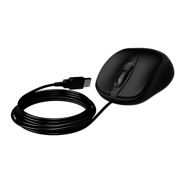 Mouse Office Intelbras MCI20, 1000DPI, USB, Preto, MCI20 - miniatura 4