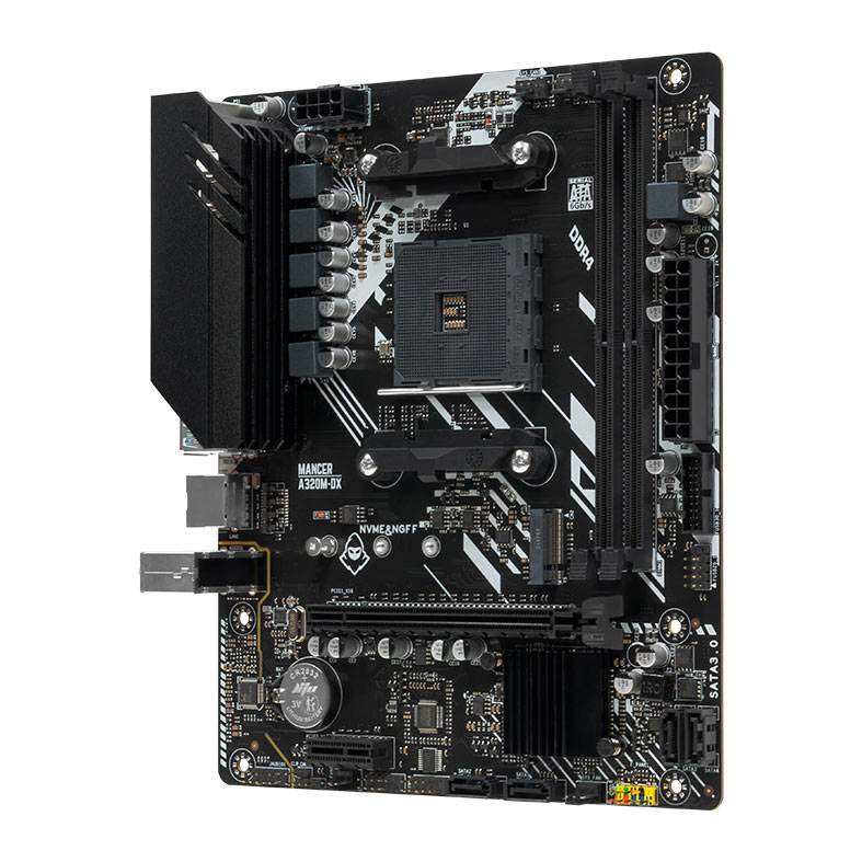 Placa Mae Mancer A320M-DX, DDR4, Socket AM4, M-ATX, Chipset AMD A320, MCR-A320M-DX - miniatura 4