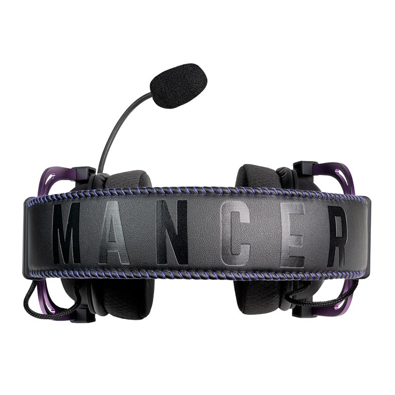 Headset Gamer Mancer Ameth Purple Edition, Som Surround 7.1, Drivers 50mm, Preto, MCR-AMT-BL01 - miniatura 4