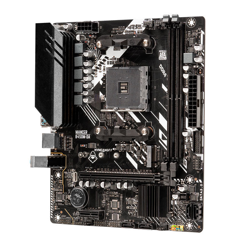 Placa Mae Mancer B450M DA V2, DDR4, Socket AM4, M-ATX, Chipset AMD B450, MCR-B450M-DAV2 - miniatura 4