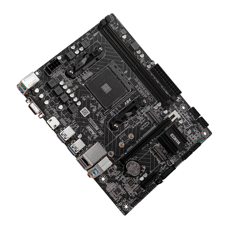 Placa Mae Mancer B450M-DX, DDR4, Socket AMD AM4, M-ATX, Chipset AMD B450, MCR-B450M-DX - miniatura 4