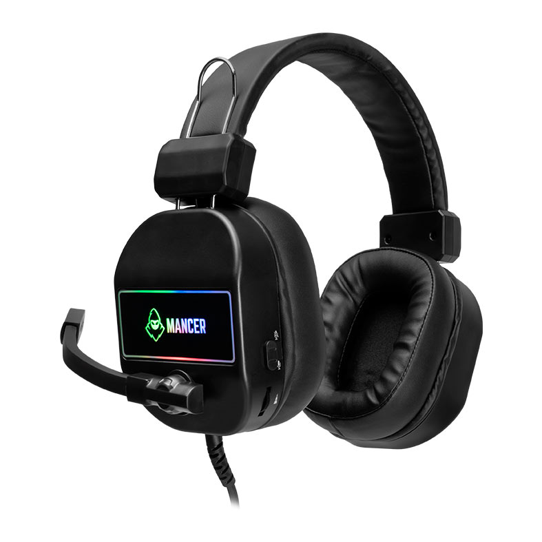 Headset Gamer Mancer Bassex, Drivers 50mm, Preto, MCR-BSS-BL01 - miniatura 4