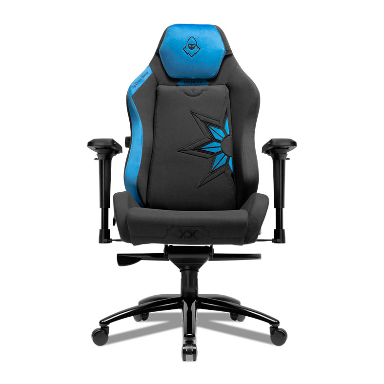 Cadeira Gamer Mancer Cycles Z Season, Espuma Moldada, Braco 4D, Preto e Azul, MCR-CCS-BLU - miniatura 4