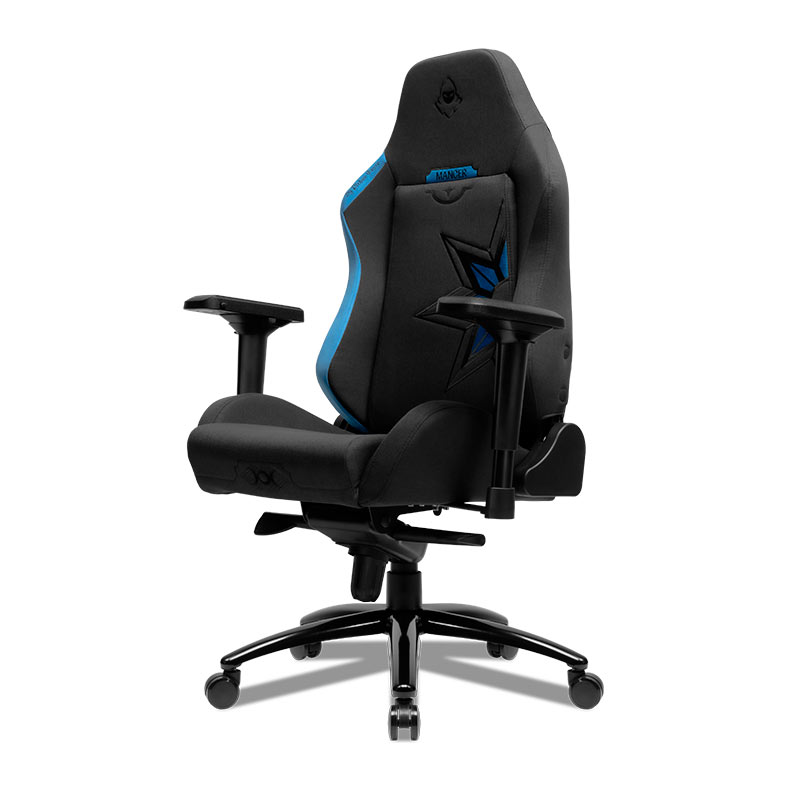 Cadeira Gamer Mancer Cycles Z Season, Espuma Moldada, Braco 4D, Preto e Azul, MCR-CCS-BLU - miniatura 3