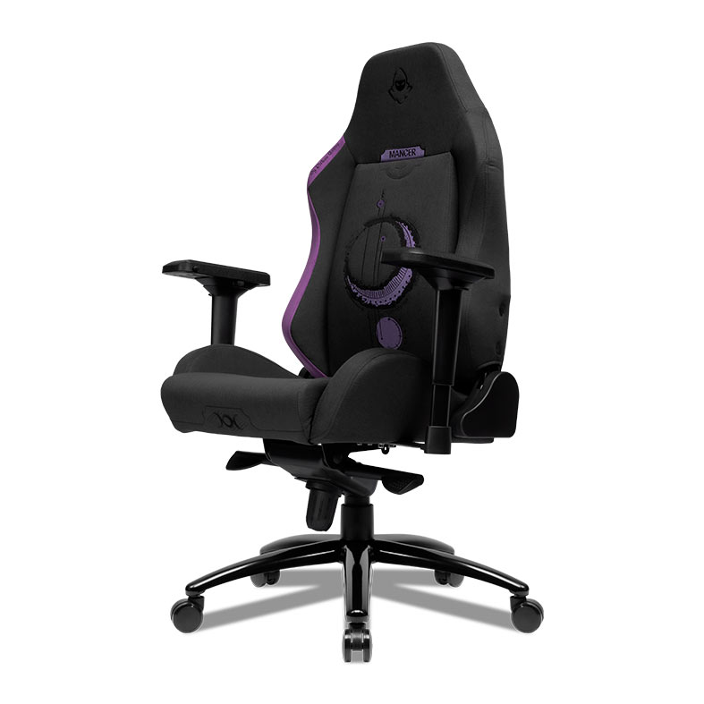 Cadeira Gamer Mancer Cycles Z Moon, Espuma Moldada, Braco 4D, Preto e Roxo, MCR-CCM-PPL - miniatura 3