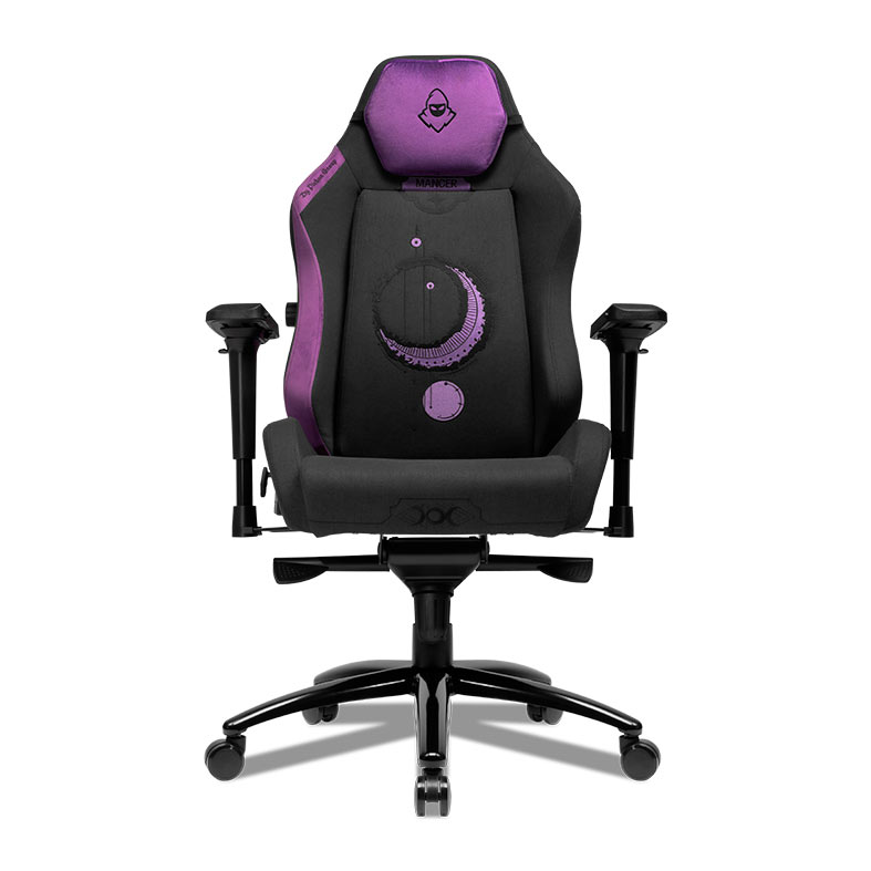 Cadeira Gamer Mancer Cycles Z Moon, Espuma Moldada, Braco 4D, Preto e Roxo, MCR-CCM-PPL - miniatura 4