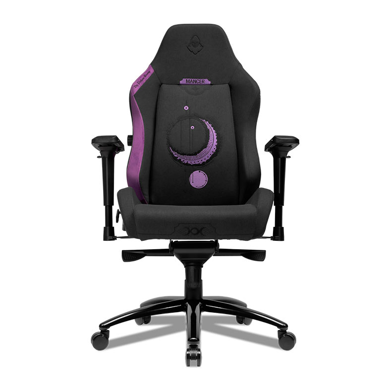 Cadeira Gamer Mancer Cycles Z Moon, Espuma Moldada, Braco 4D, Preto e Roxo, MCR-CCM-PPL - miniatura 6