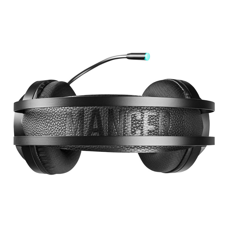 Headset Gamer Mancer Crater, Rainbow, Drivers 50mm, Preto, MCR-CRT-RGB01 - miniatura 5