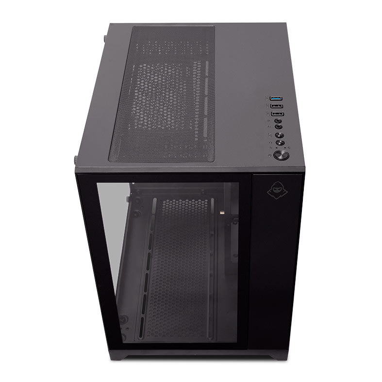 Gabinete Gamer Mancer CV100, Mid-Tower, Lateral De Vidro, Preto, MCR-CV100-BK - miniatura 6