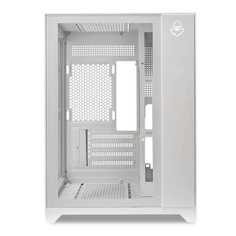 Gabinete Gamer Mancer CV100, Mid-Tower, Lateral De Vidro, Branco, MCR-CV100-WH - miniatura 6