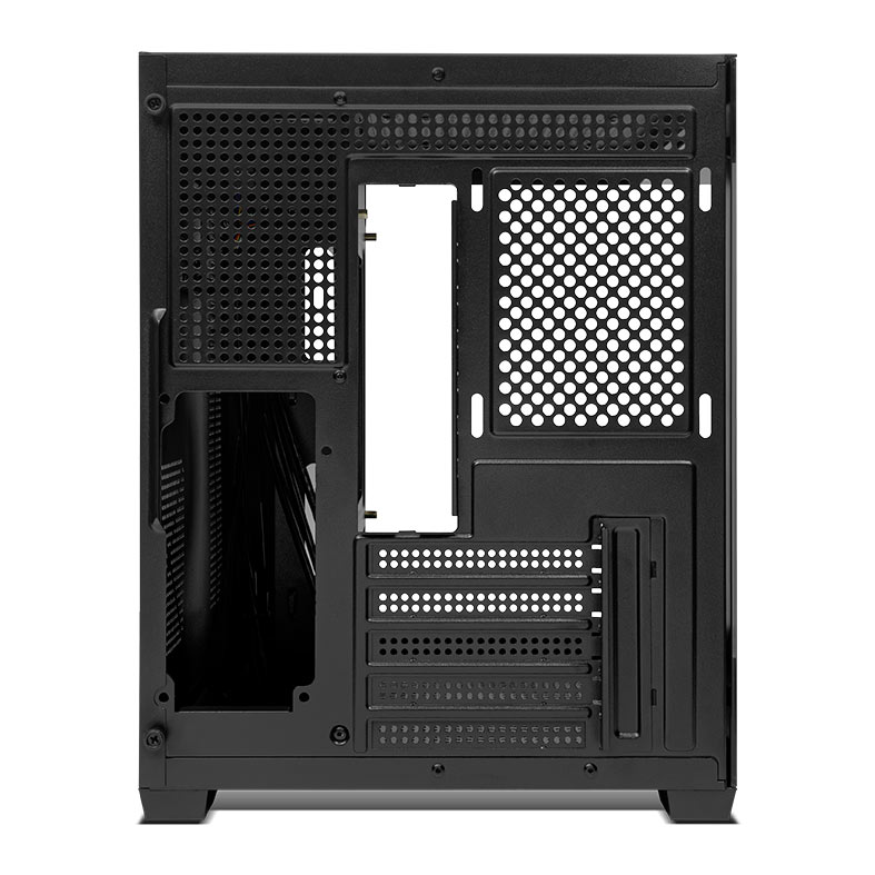Gabinete Gamer Mancer CV105, Mini-Tower, Lateral de Vidro, Preto, MCR-CV105-BK - miniatura 7