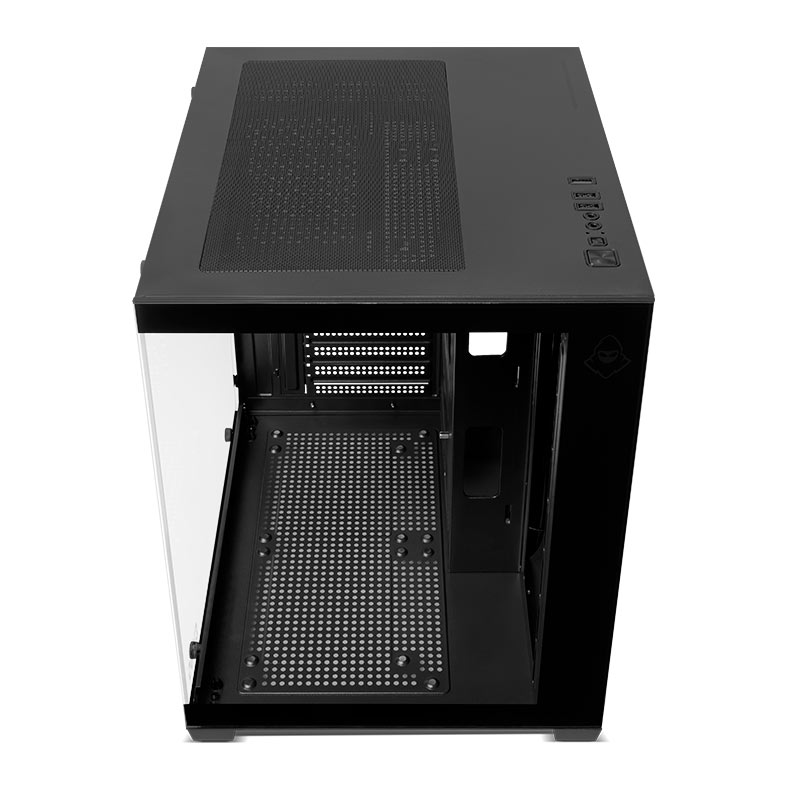 Gabinete Gamer Mancer CV105, Mini-Tower, Lateral de Vidro, Preto, MCR-CV105-BK - miniatura 4