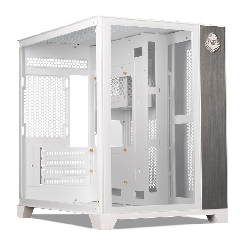 Gabinete Gamer Mancer CV300, Mid-Tower, Lateral de Vidro, Branco, MCR-CV300-WH - miniatura 3